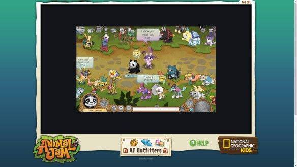 Animal Jam juego mmorpg