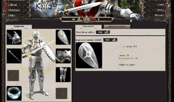 Battle Knight juego mmorpg