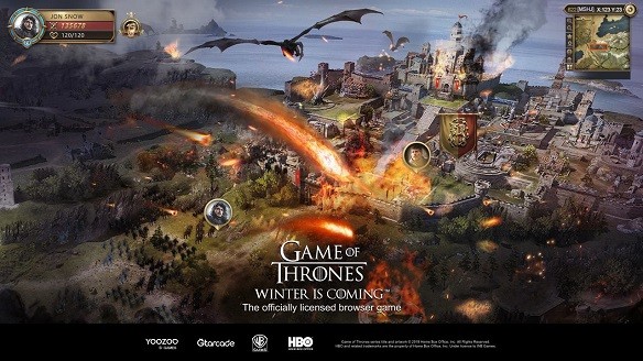 Game of Thrones Winter is Coming juego mmorpg