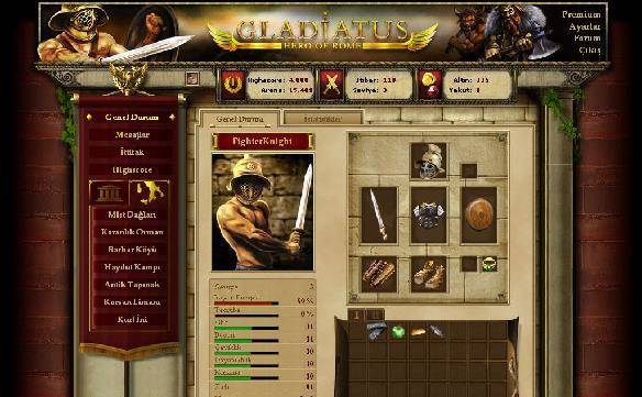 Gladiatus juego mmorpg